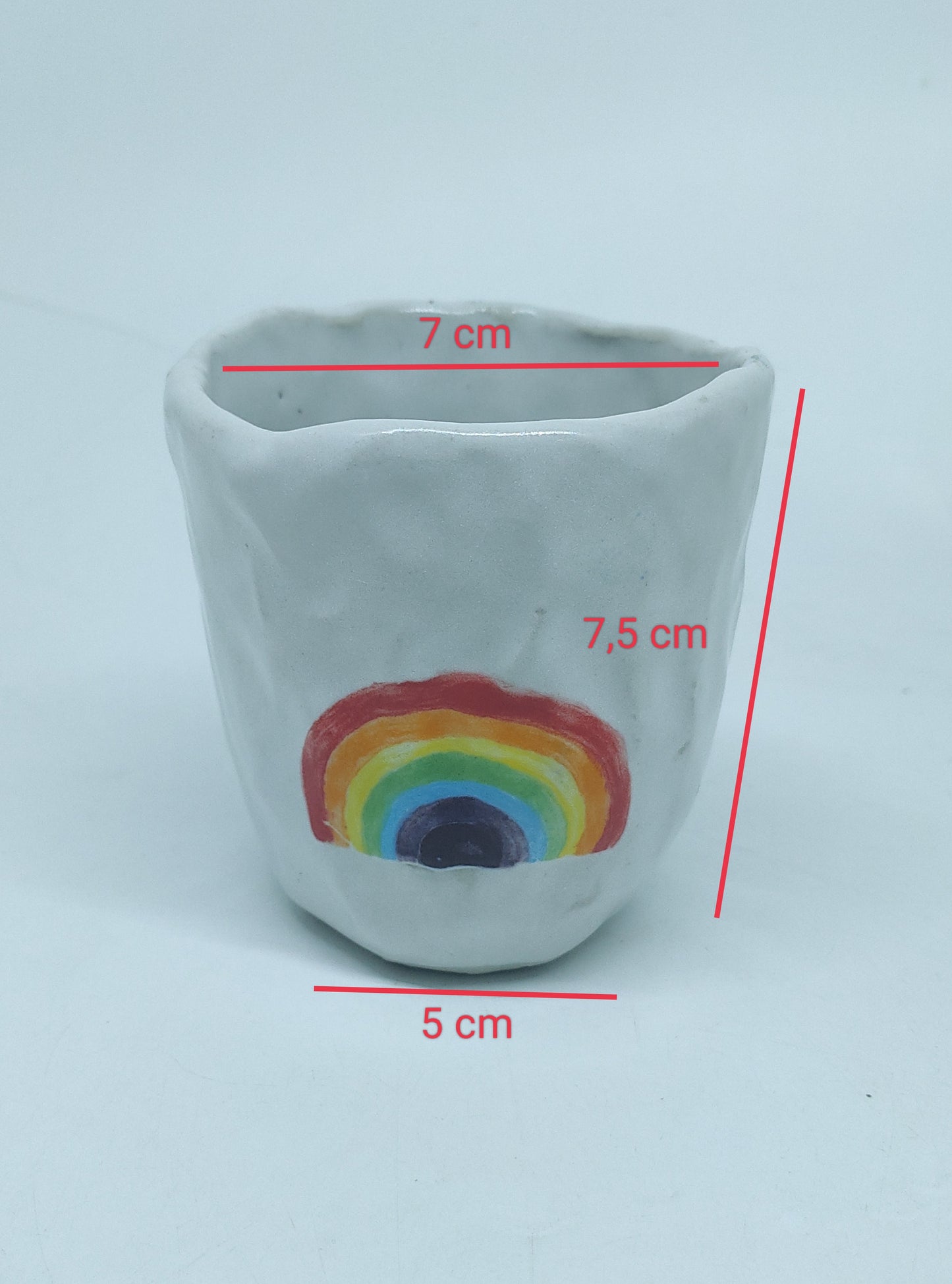 Rainbow Pinch Cup