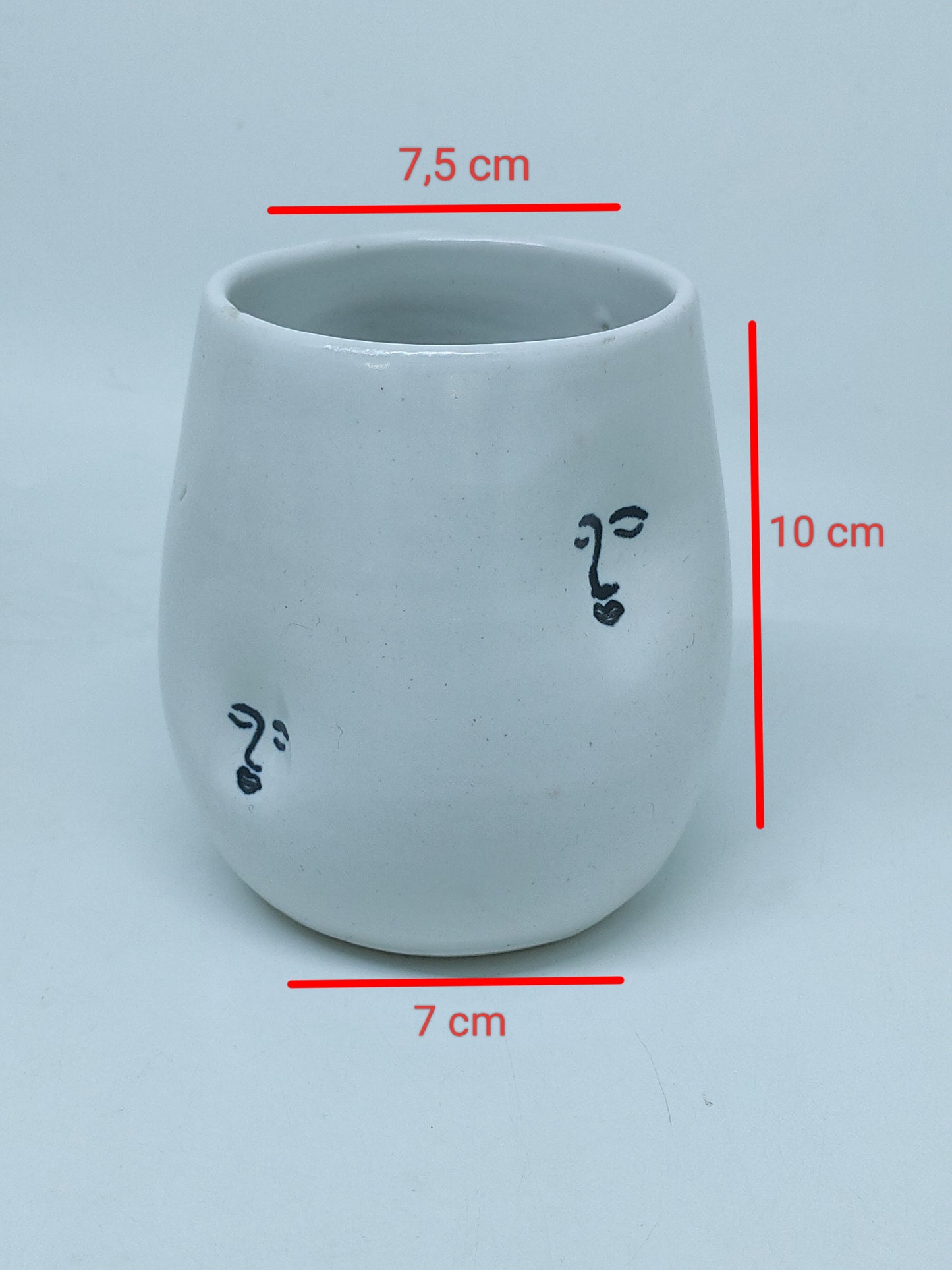 Dimple Cup White