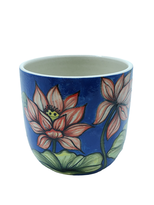 Flowery Pink Cup