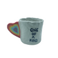 Rainbow Pinch Cup Heart Handle