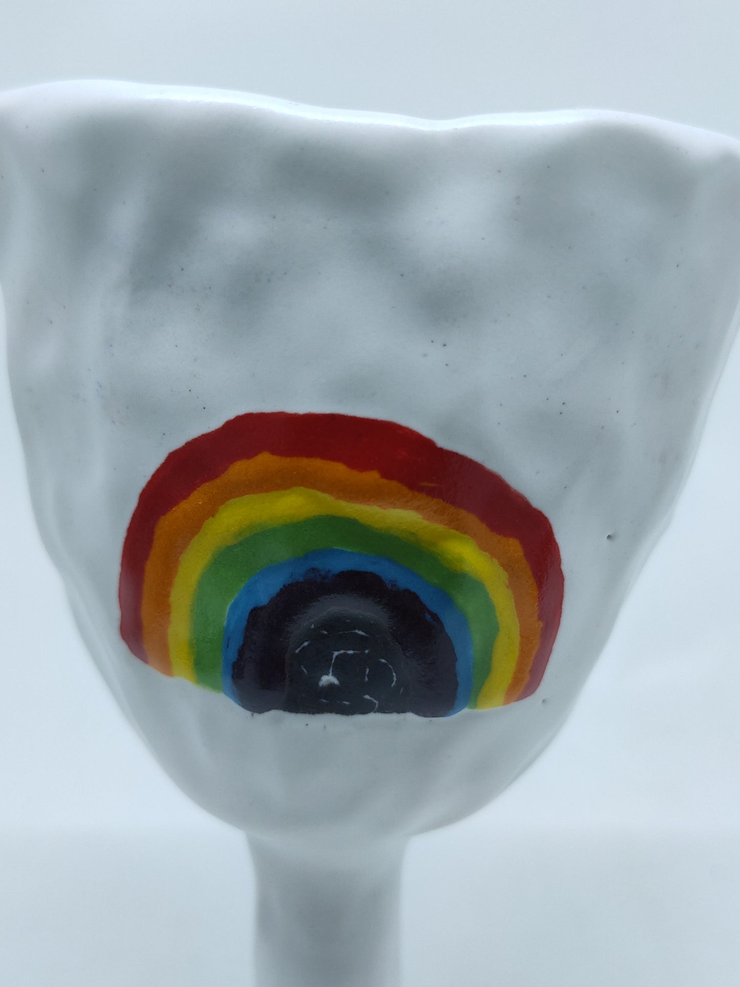 Rainbow Pinch Goblet