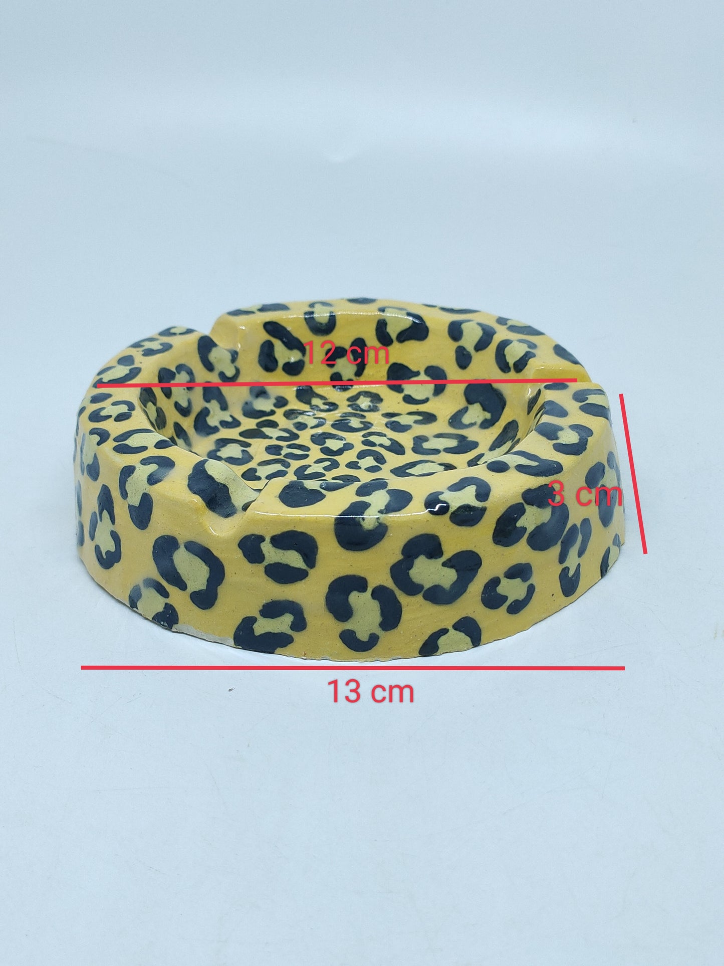 Leopard Ashtray By Bonggal Hutagalung