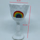 Rainbow Pinch Goblet