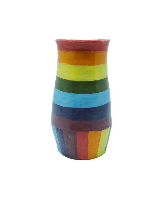 Rainbow Tall Vase