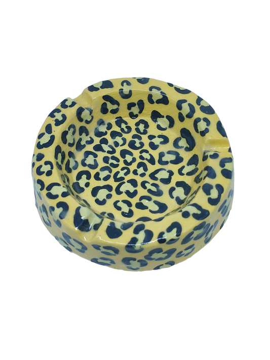 Leopard Ashtray By Bonggal Hutagalung