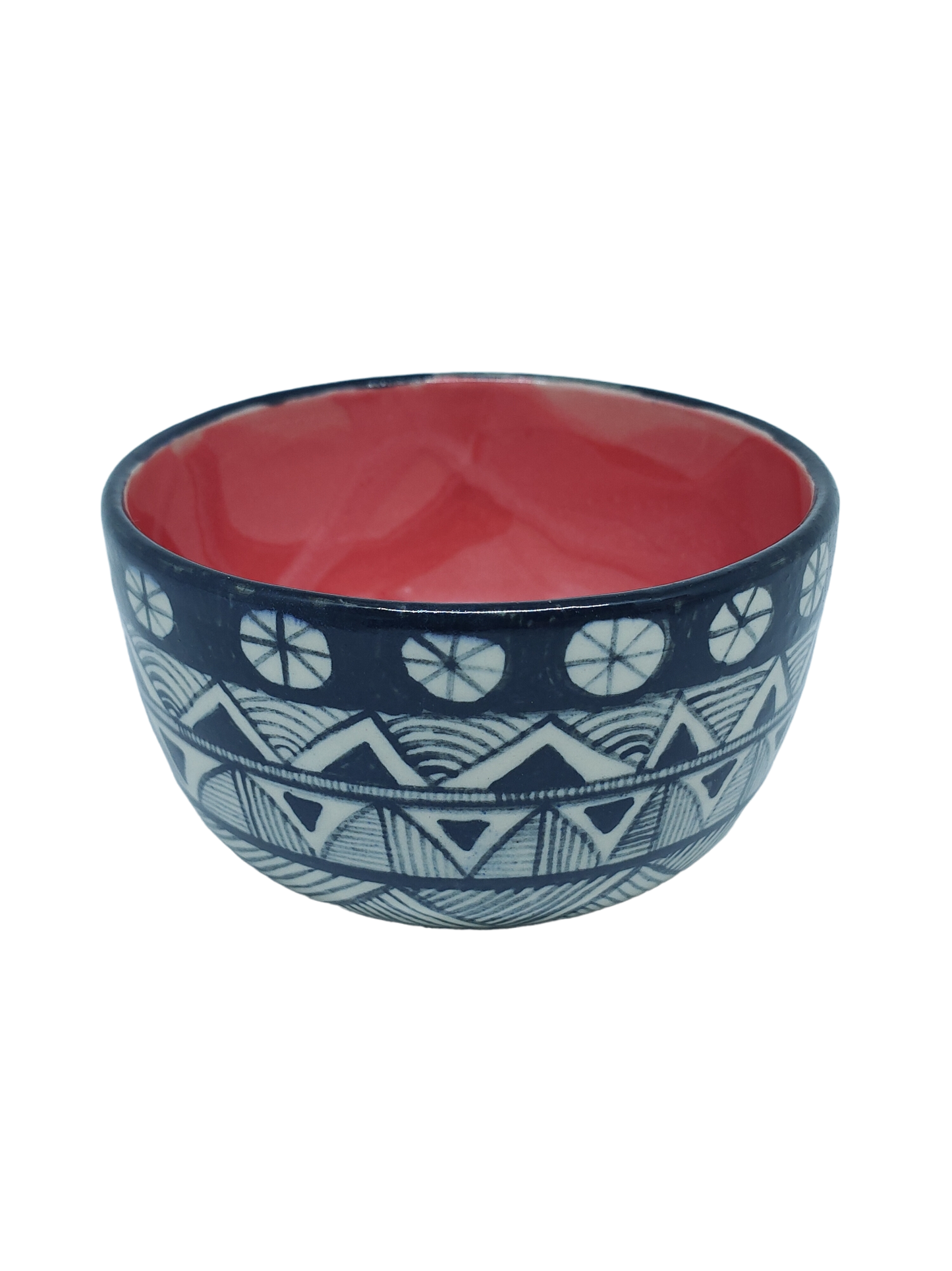 Black And Red Bowl