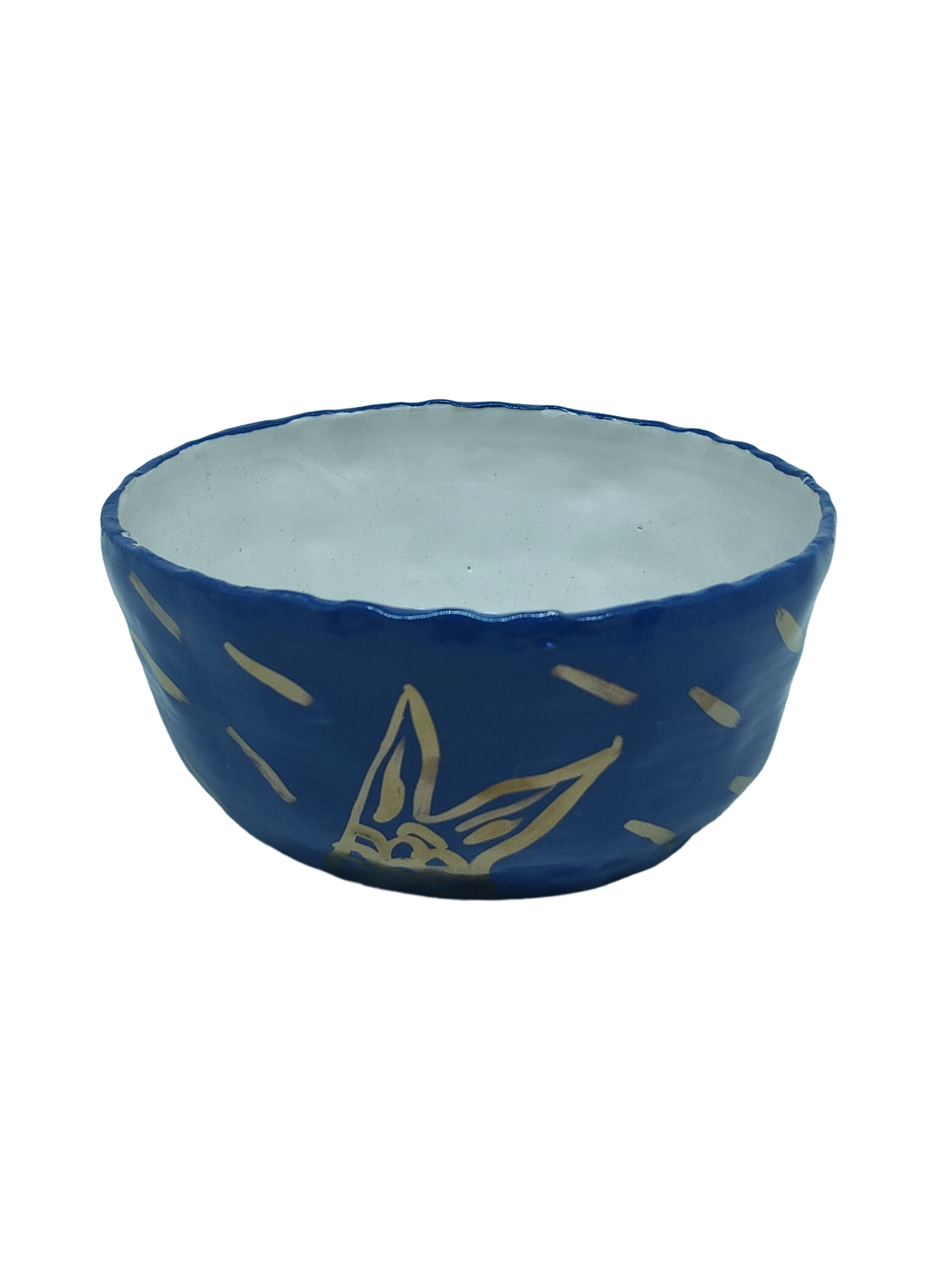 Polosan Blue With Gold Bowl - Medium