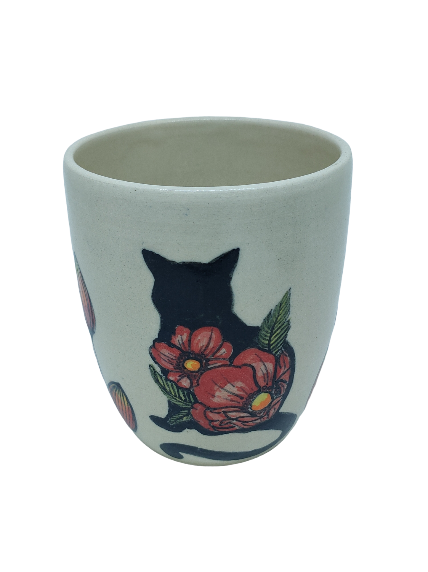 Cat Flower Cup